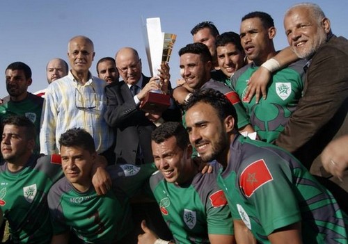 مولودية وجدة لكرة الريكبي يفوز بكأس العرش