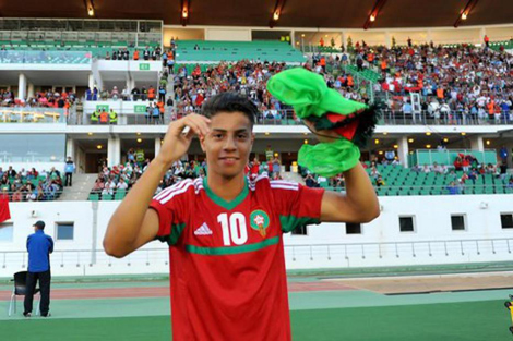 مستور يدخل تاريخ المنتخب المغربي