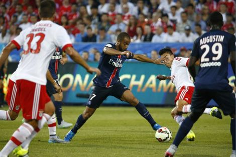 فوز الـ PSG على بنفيكا وديا في غياب تاعرابت ومشاركة كارسيلا