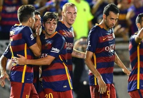 انتصارات سهلة لبرشلونة واليونايتد والـ PSG في الكأس الدولية