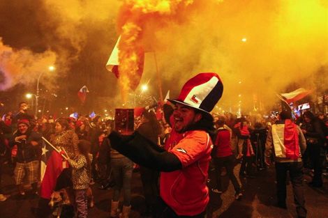 قتلى ونهب وشغب خلال احتفالات تشيلي بكوبا أمريكا