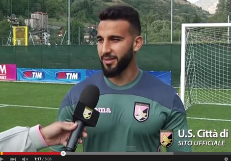 الكوثري وأول تدريب مع باليرمو