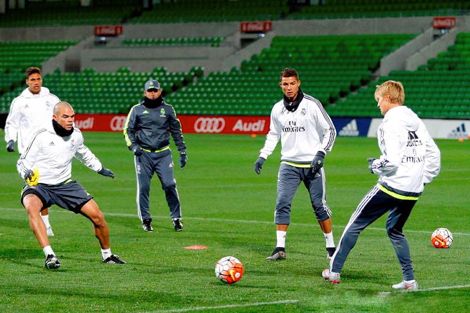 ريال مدريد ينهي أول أيامه التدريبية في أستراليا استعدادا للموسم الجديد