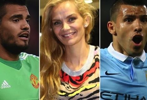 حارس مانشستر يونايتد: سأسأل أغويرو هل خانني مع زوجتي أم لا؟!