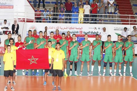 منتخب الفتيان لكرة الطائرة يخسر نهائي البطولة العربية أمام الجزائر
