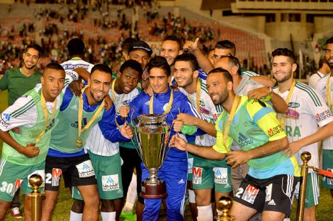 الرجاء يتعادل مع هلال بنغازي بعد أن ضمن إحراز لقب كأس شمال إفريقيا