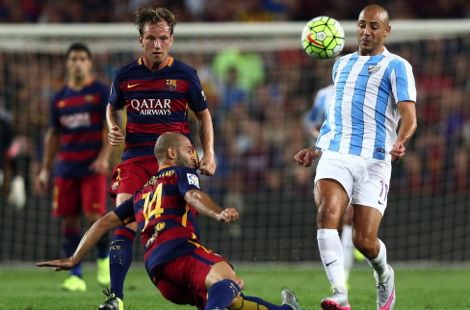 فيرمايلين يعبر ببرشلونة "صحراء ملقا" بفوز غير مقنع