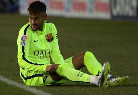 نيمار يغيب عن كأس السوبر الأوروبي بسبب التهاب الغدة النكافية