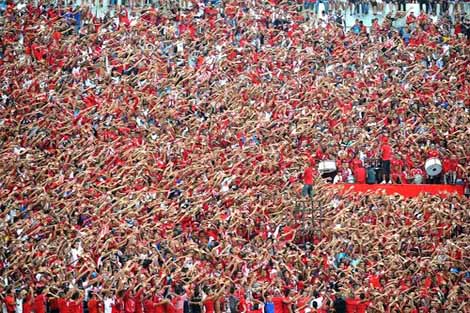 جماهير الوداد في المرتبة الأولى عالميا