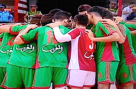 منتخب فتيان الطائرة يفوز على الكويت ويصعد لنصف نهائي البطولة العربية