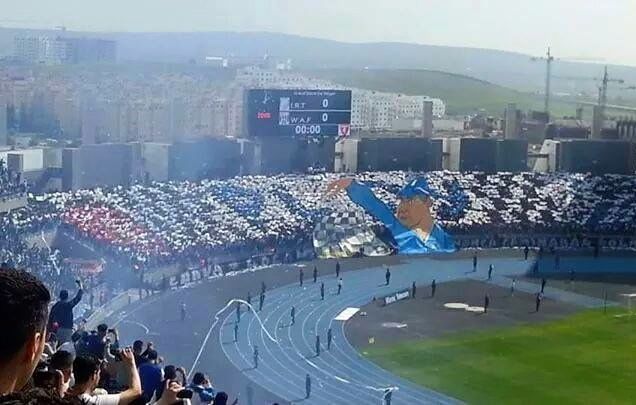 تيفو جمهور اتحاد طنجة