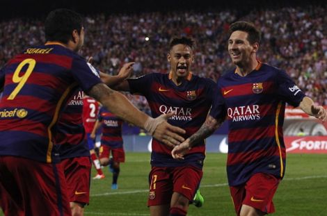 ميسي يحقق رقمين قياسيين أمام أتلتيكو مدريد