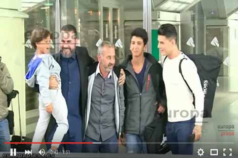 وصول ضحية المصورة لتدريب خيتافي