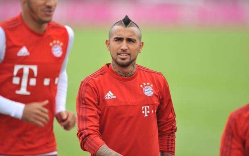 فيدال جاهز للمشاركة مع البايرن أمام دورتموند