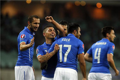 إيطاليا تجتاز أذربيجان وتصعد لنهائيات اليورو