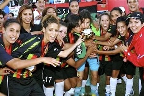 نساء الجيش يفزن بكأس العرش على حساب النادي البلدي للعيون