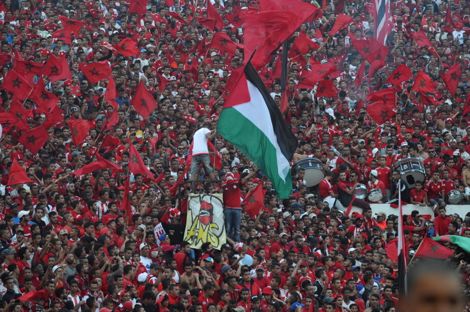الجماهير المغربية الأفضل عربيا هذا الشهر