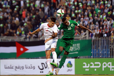 فلسطين توقف انتصارات السعودية في التصفيات