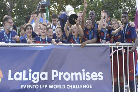 برشلونة يفوز بدوري الأشبال الواعدين في ميامي