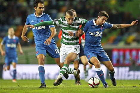 لشبونة يتخطى أونياو ويتصدر الدوري البرتغالي