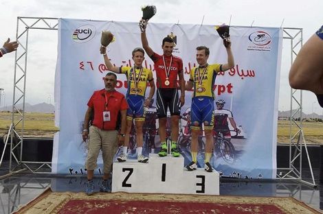الدراجة المغربية تستهل سنة 2016 بتتويج في طواف مصر