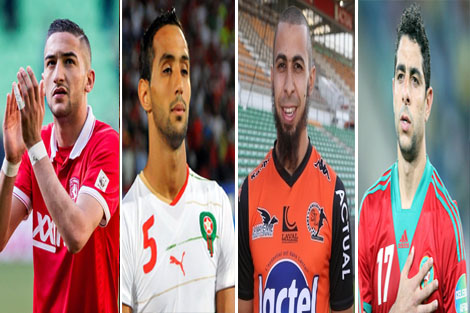 أربعة مغاربة ضمن التشكيلة المثالية للمغرب العربي في 2015