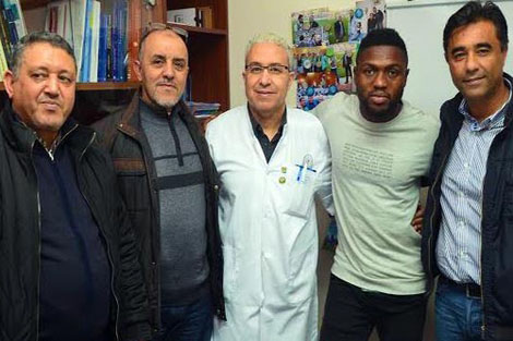 بابا توندي يجتاز الفحوصات الطبية في الرجاء