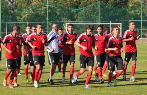 المنتخب المغربي للشبان يعسكر في المعمورة