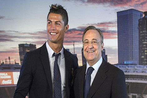 بيريز: رونالدو لن يترك ريال مدريد