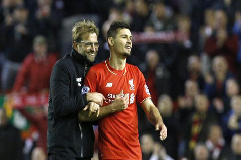 لوفرين لاعب ليفربول جاهز للعودة ضد ستوك