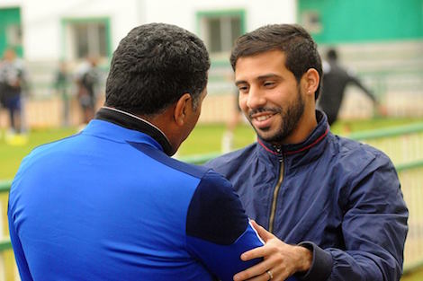 متولي يصل المغرب لدعم الرجاء أمام طنجة