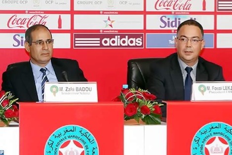 لقجع يؤكد للزاكي دعمه الكامل ويطالبه بنتيجة إيجابية أمام الرأس الأخضر