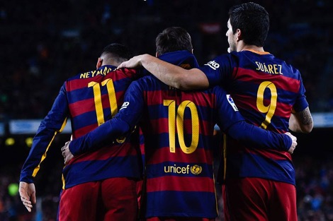 ميسي يصنع تاريخاً جديداً لبرشلونة رفقة الـ MSN