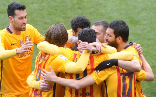 قطار برشلونة "يدهس" إيبار برباعية في الليغا