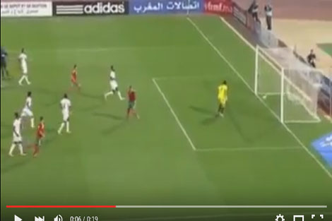 الهدف الأول للمنتخب أمام الرأس الأخضر