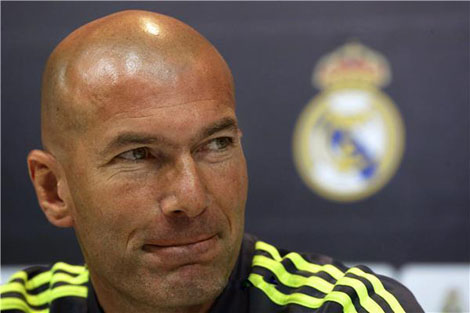 زيدان لا يشعر بالقلق على مستقبله مع ريال مدريد