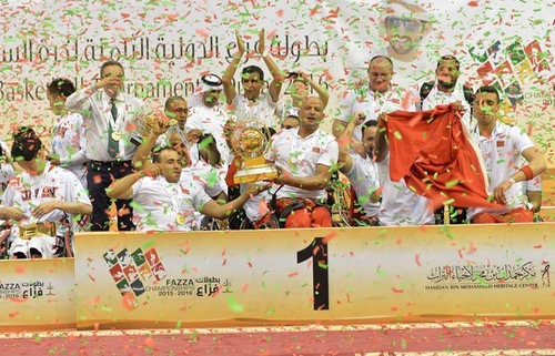 منتخب السلة للكراسي المتحركة يفوز بالكأس الذهبية لبطولة "فزاع" بدبي