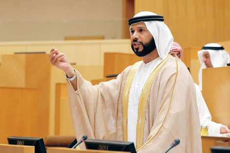 مروان بن غليطة رئيساً لاتحاد الكرة الإماراتي