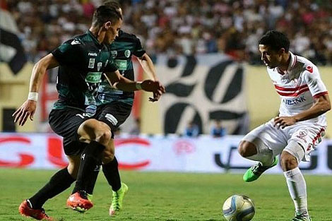 الزمالك يُخرج بجاية الجزائري من دوري الأبطال‎