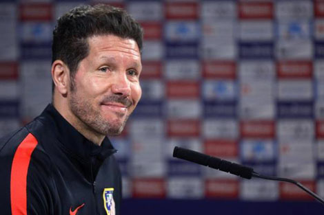 سيميوني: سيسجل التاريخ ما يفعله أتلتيكو مدريد