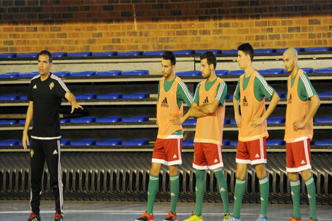 منتخب "الفوت صال" يتدرب بجوهانسبورغ
