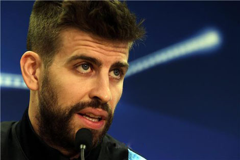 بيكيه: سنفوز باللقب.. وسنجتاز عقبة اتلتيكو مدريد