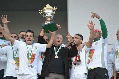 مولودية الجزائر بطلا للكأس على حساب حسين داي