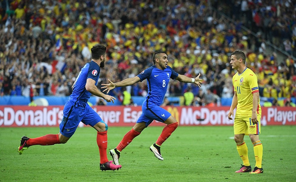 فوز فرنسا على رومانيا