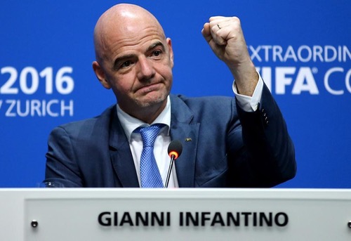 الـ FIFA يدرس فتح تحقيقا مع انفانتينو لتلقيه هدايا "غير مسموح بها"