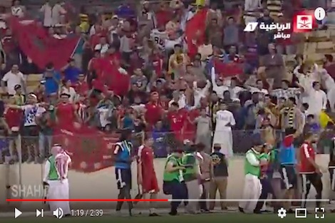 فرحة ودادية بعد الفوز على النصر