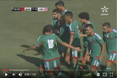 منتخب الرديف يهزم ليبيريا