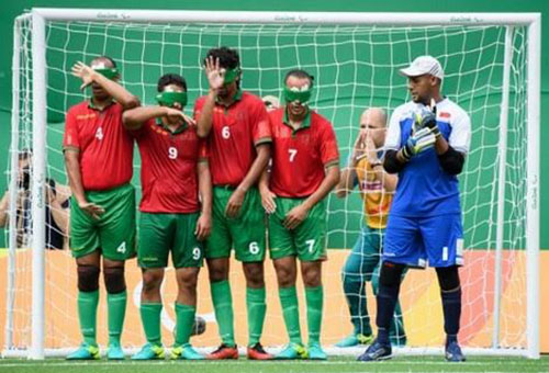 أحراق رابعا في 1500م ومنتخب المكفوفين يخسر أمام إيران في الألعاب البرالمبية