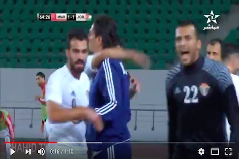 هدف الأردن في شباك المغرب