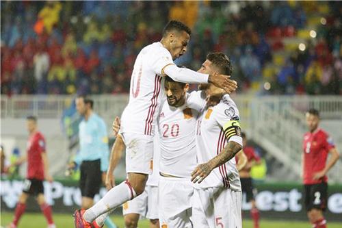 منتخب إسبانيا يحقق رقما جديدا في تصفيات المونديال